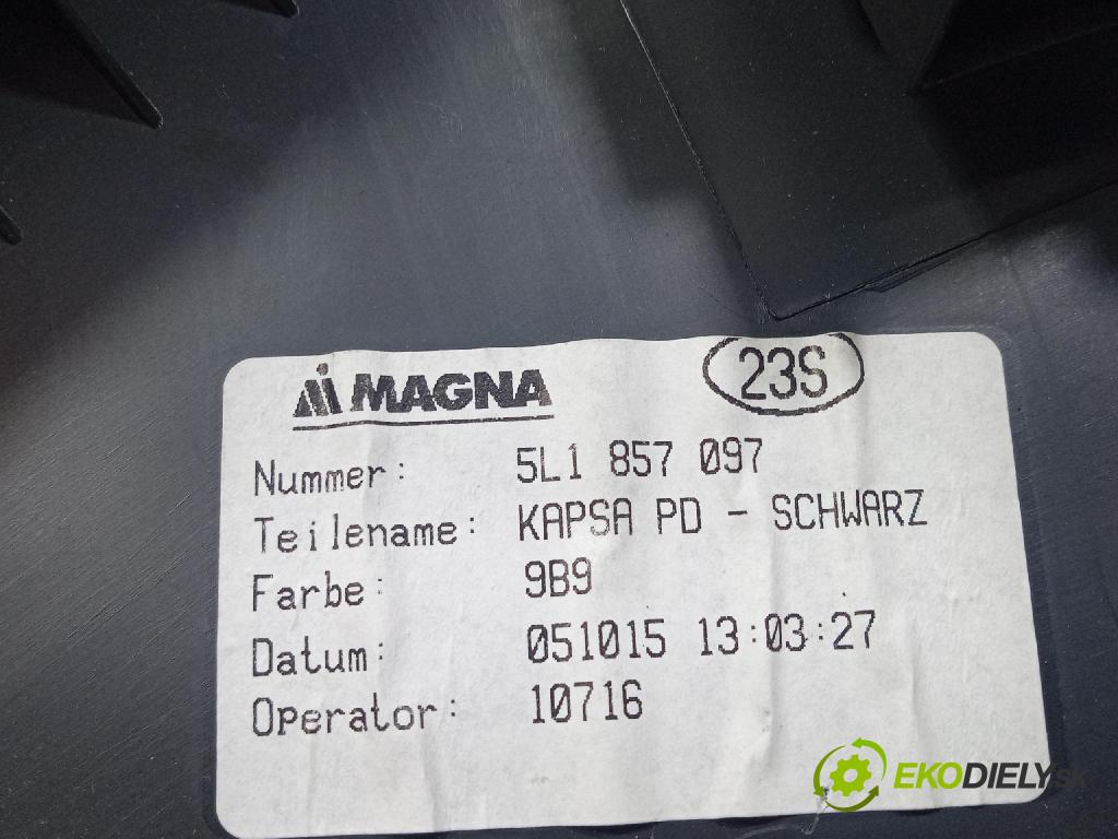 Skoda Yeti 2015 kastlík 5LI8570979