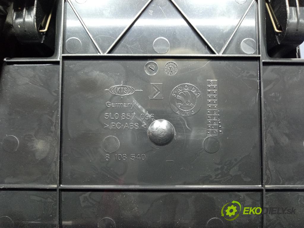Skoda Yeti 2015 kastlík 5L0857096