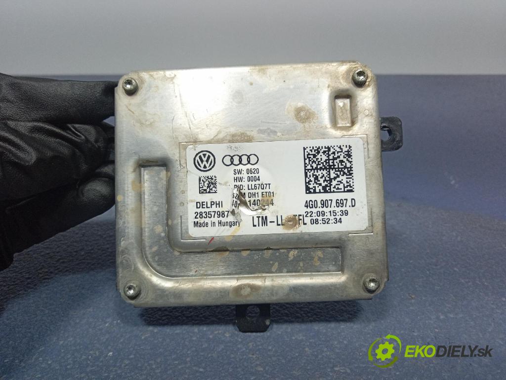 Skoda Yeti 2015 řídící jednotka Světel: 4G0907697D