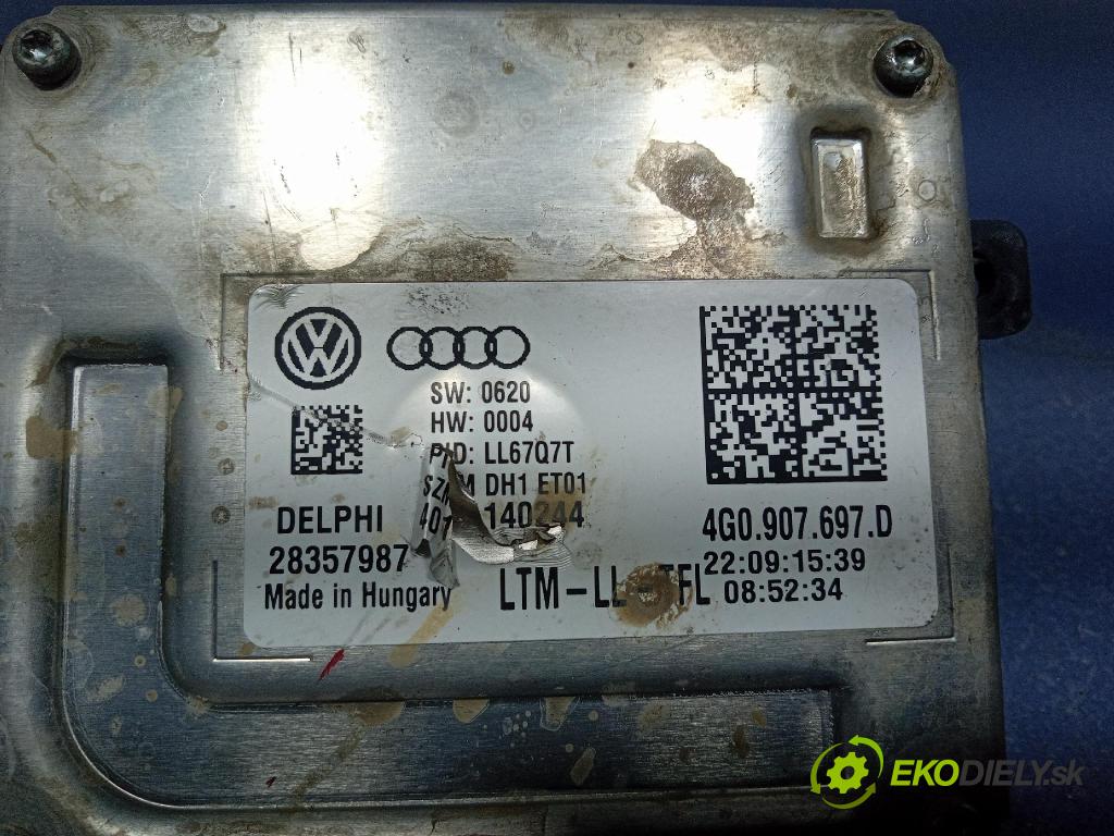 Skoda Yeti 2015 řídící jednotka Světel: 4G0907697D
