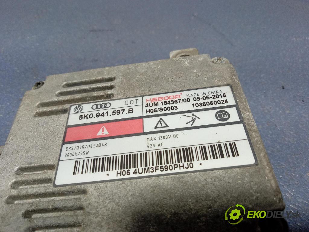 Skoda Yeti 2015 řídící jednotka Světel: 8K0941597B