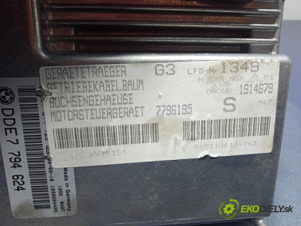 Bmw Seria 3 2004 řídící jednotka Motor: 7794624