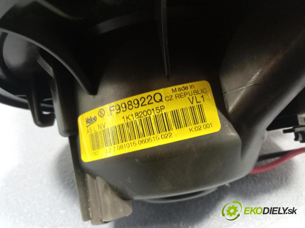 Skoda Yeti 2015 ventilátor Vzduch: 1K1820015P