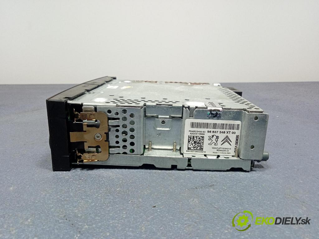 Citroen C4 picasso 2007 Radio I Navigace: 96637348XT