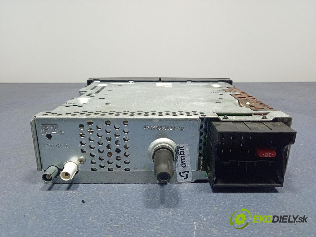 Citroen C4 picasso 2007 Radio I Navigace: 96637348XT