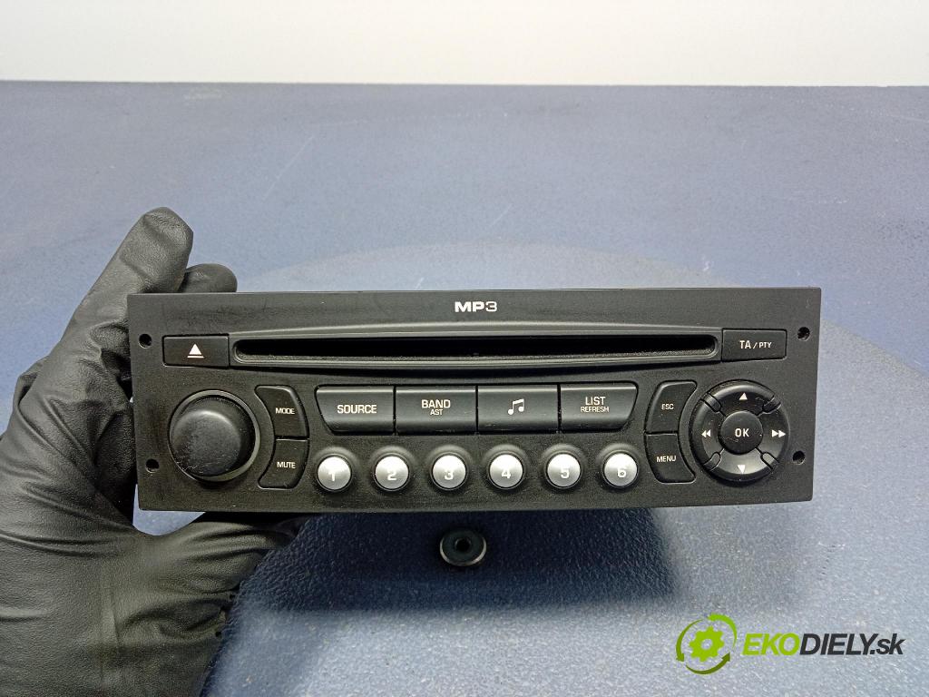 Citroen C4 picasso 2007 Radio I Navigace: 96637348XT