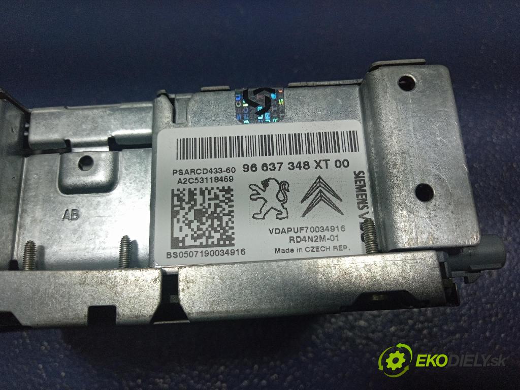 Citroen C4 picasso 2007 Radio I Navigace: 96637348XT