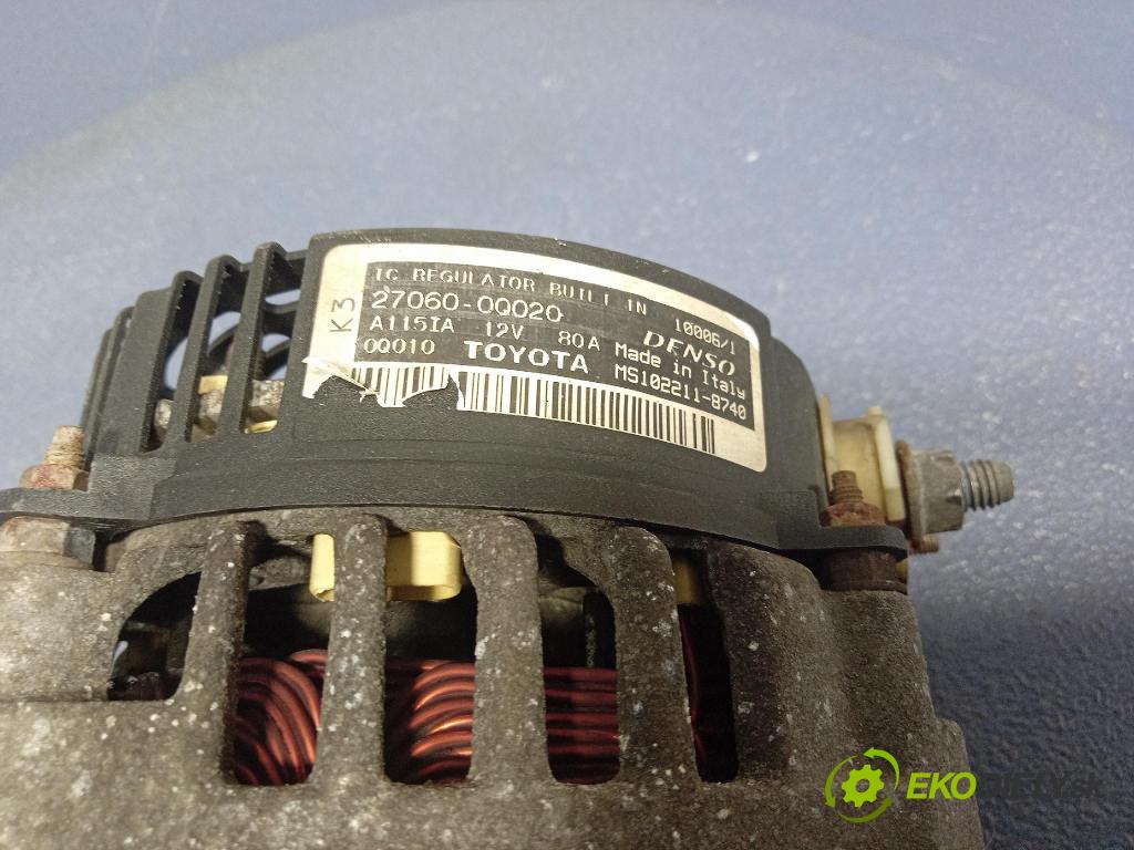 Peugeot 107 2006 Alternator 27060-0Q020