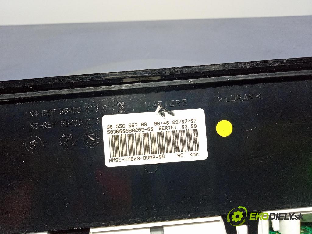 Citroen C5 2007 Přístrojová deska 9655608780