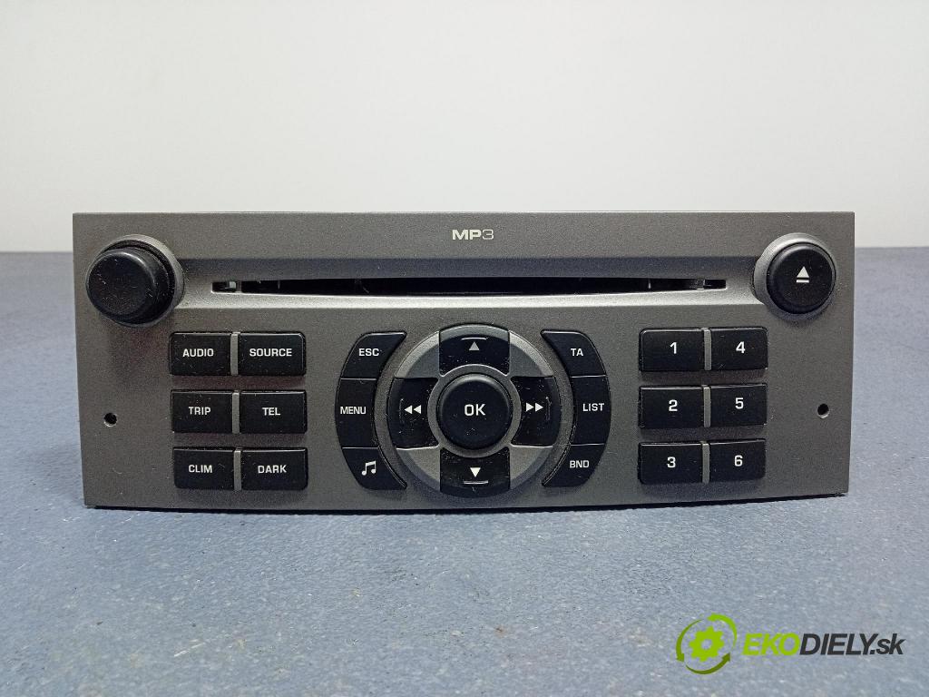 Citroen C5 2007 Radio I Navigace: 9660647977