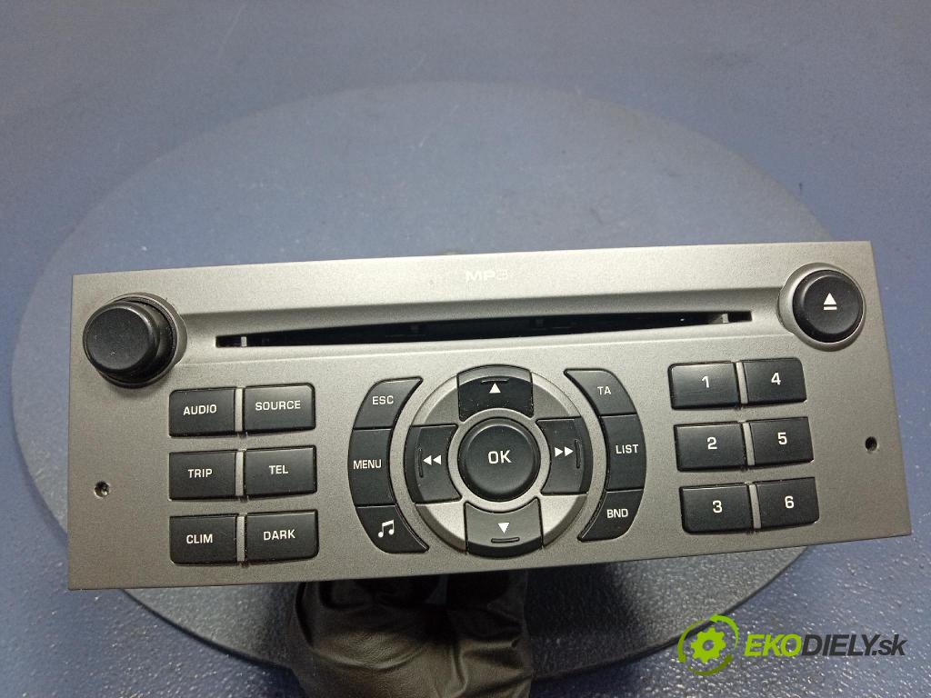 Citroen C5 2007 Radio I Navigace: 9660647977