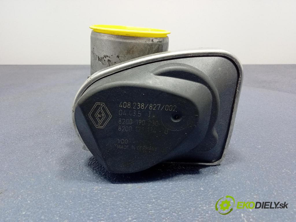 Renault Modus 2004 škrticí klapka 8200190230