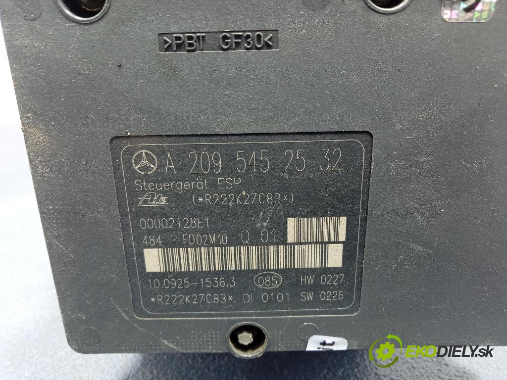 Mercedes C-klasa 2002 čerpadlo ABS x A2034310812