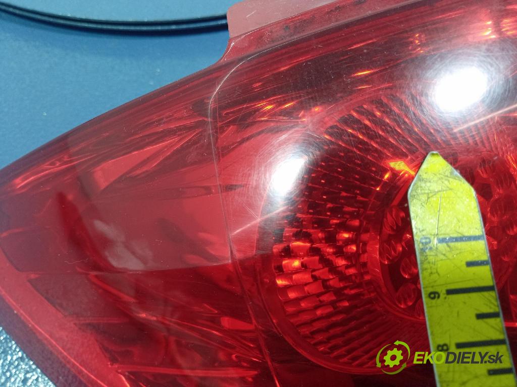 Peugeot 307 2007 světlo Zad: levá Mimo: 