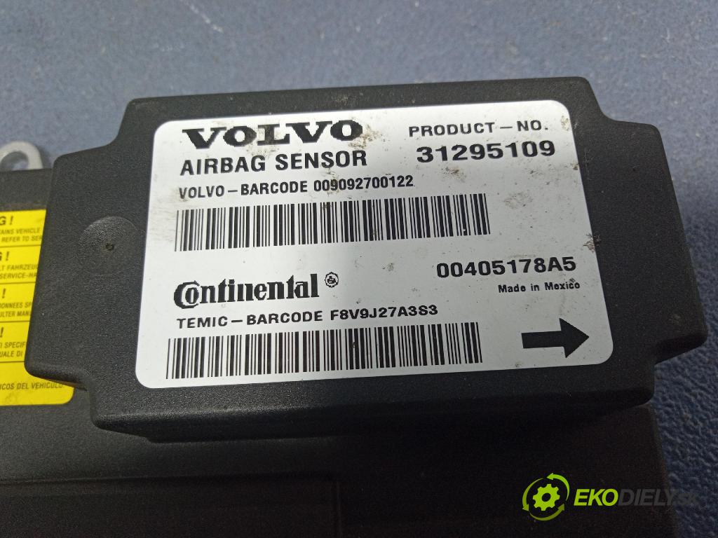 Volvo C30 2009 snímač AirBag.: 31295109