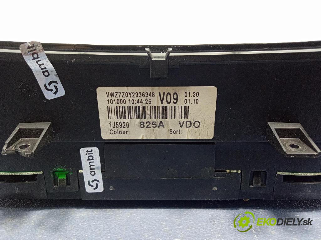 Vw Golf 2001 prístrojovka/ budíky 1J5920825A