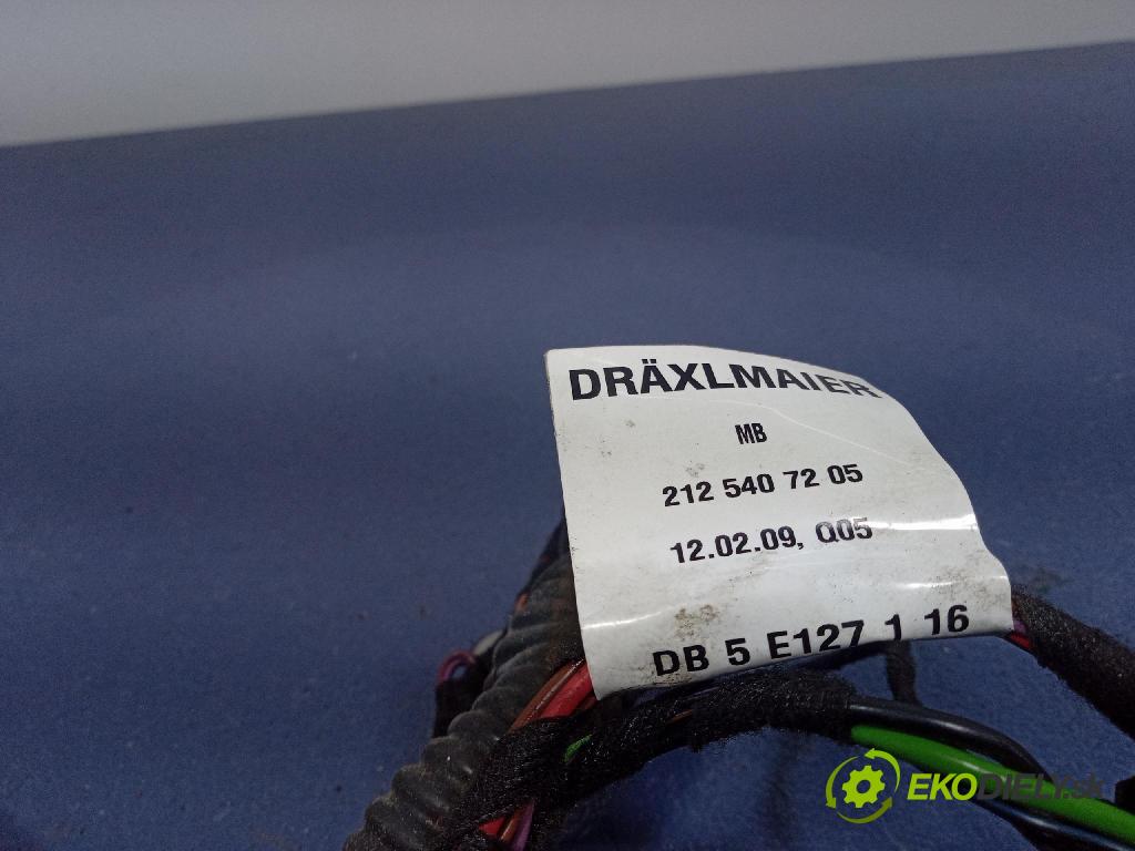 Mercedes E-klasa 2010 inštalácia Elektrický: DB5E127116
