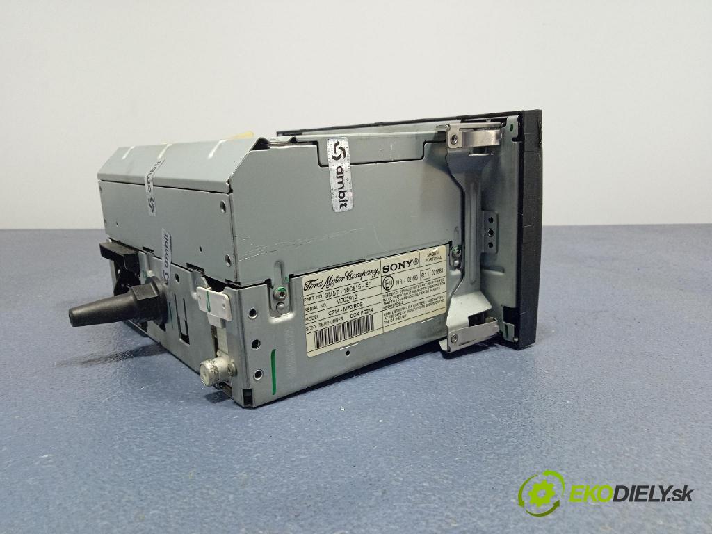 Ford C-max 2005 Radio I Navigácia: 3M5T-18C815-EF