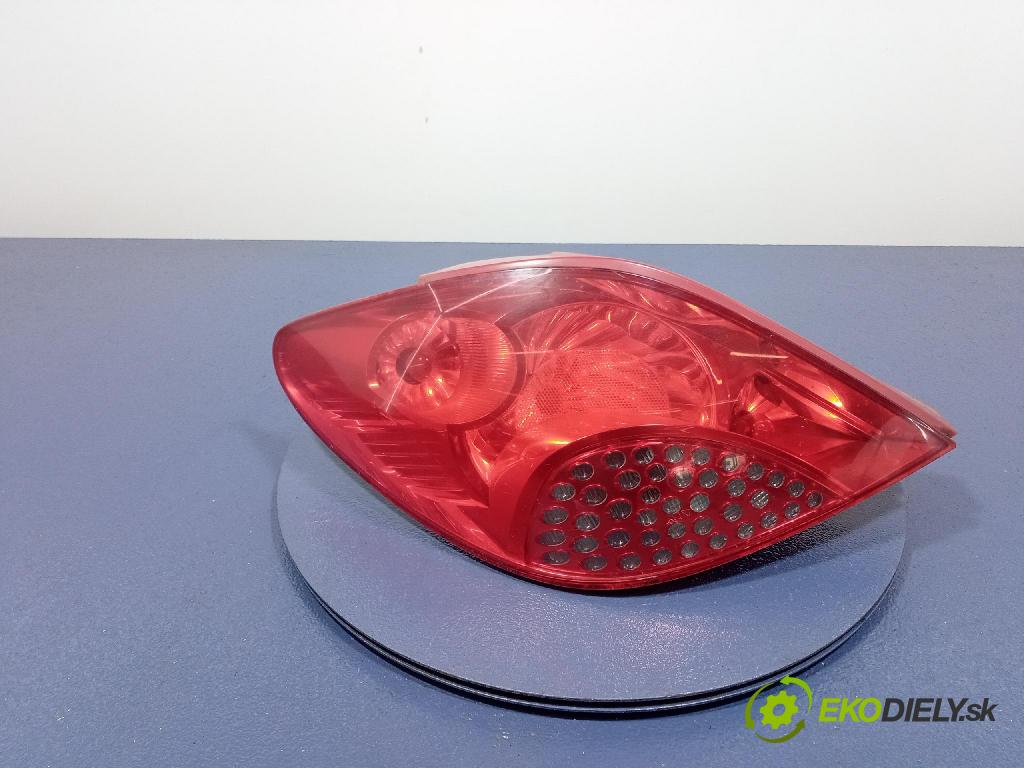 Peugeot 207 2006 svetlo / reflektor zad ľavá Vonkajsia: 9649986680