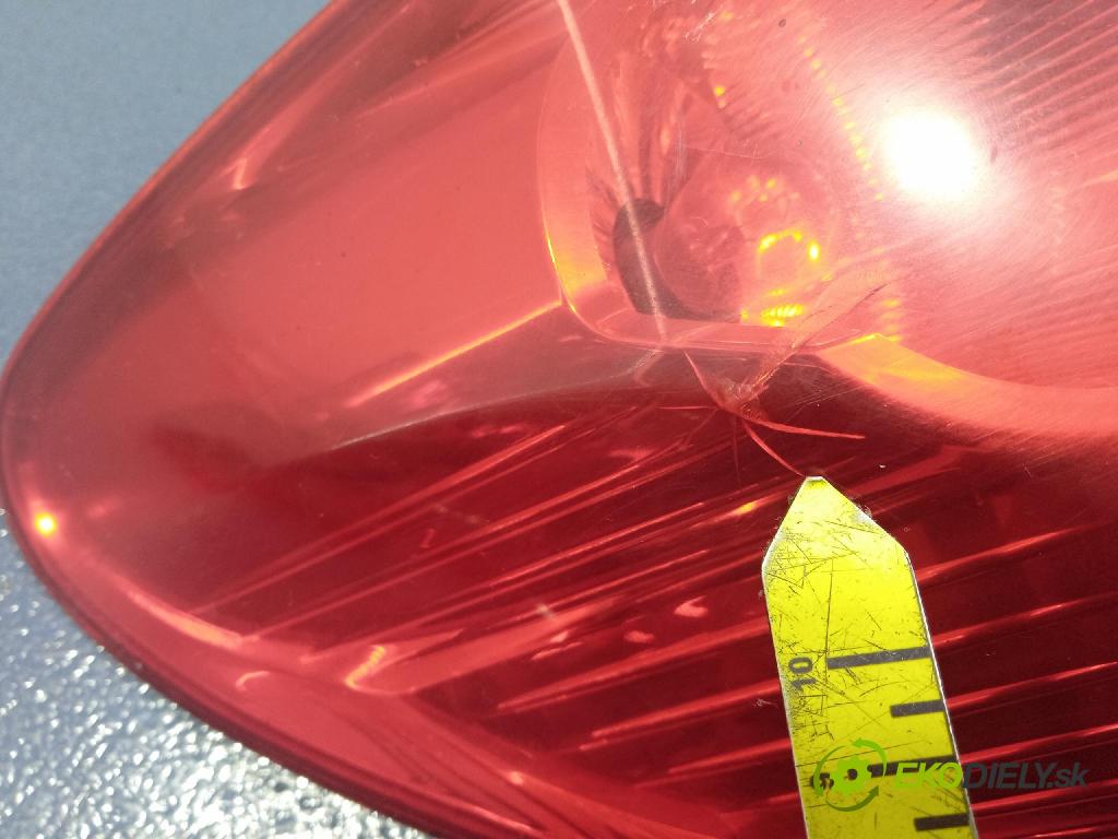 Peugeot 207 2006 svetlo / reflektor zad ľavá Vonkajsia: 9649986680