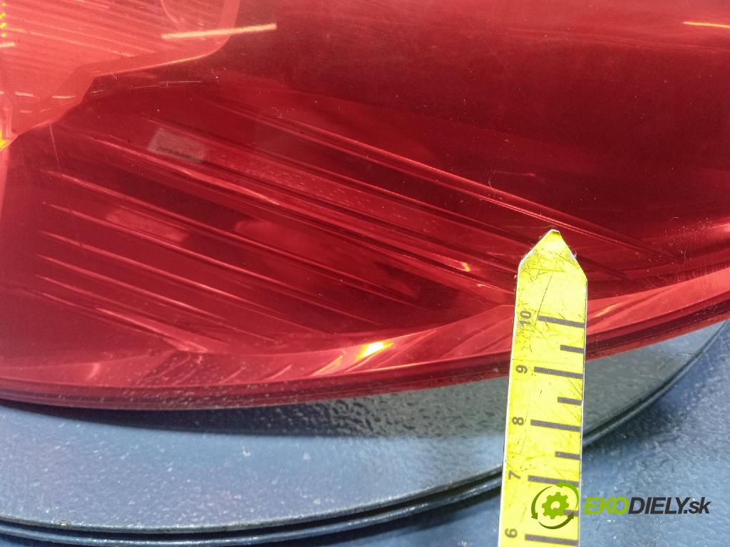 Peugeot 207 2006 svetlo / reflektor zad Prava: Vonkajsia: 9649986580