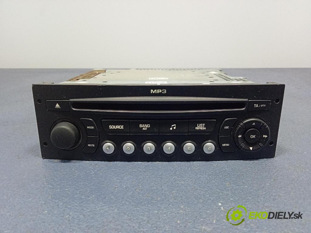Citroen C4 picasso 2007 Radio I Navigácia: 96591777XT