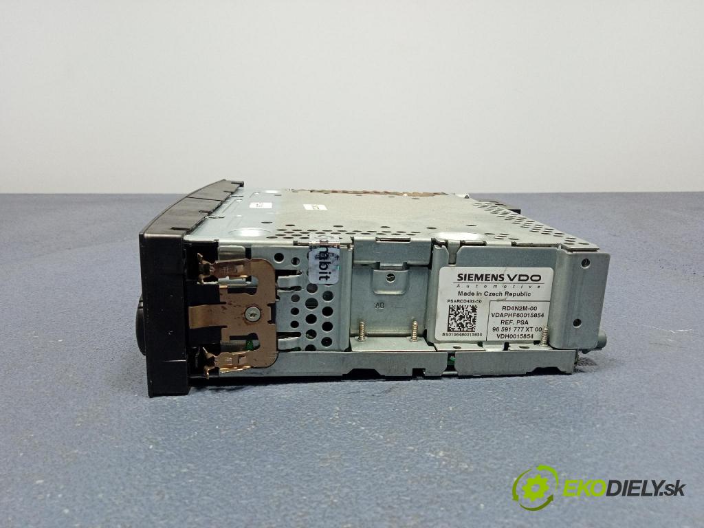 Citroen C4 picasso 2007 Radio I Navigácia: 96591777XT