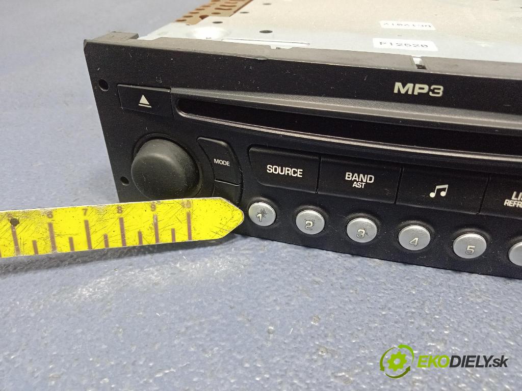 Citroen C4 picasso 2007 Radio I Navigácia: 96591777XT