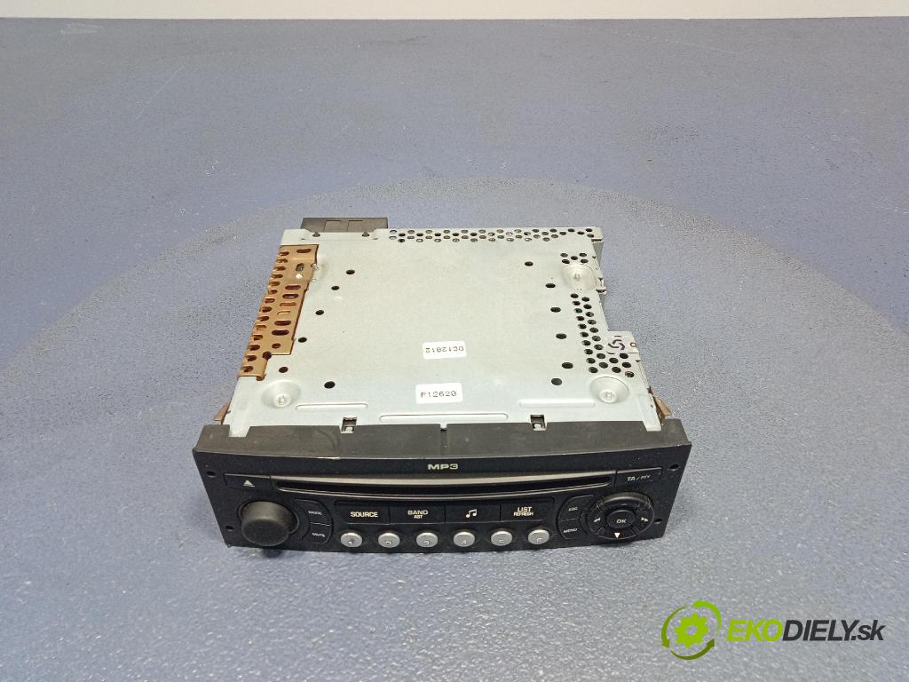 Citroen C4 picasso 2007 Radio I Navigácia: 96591777XT