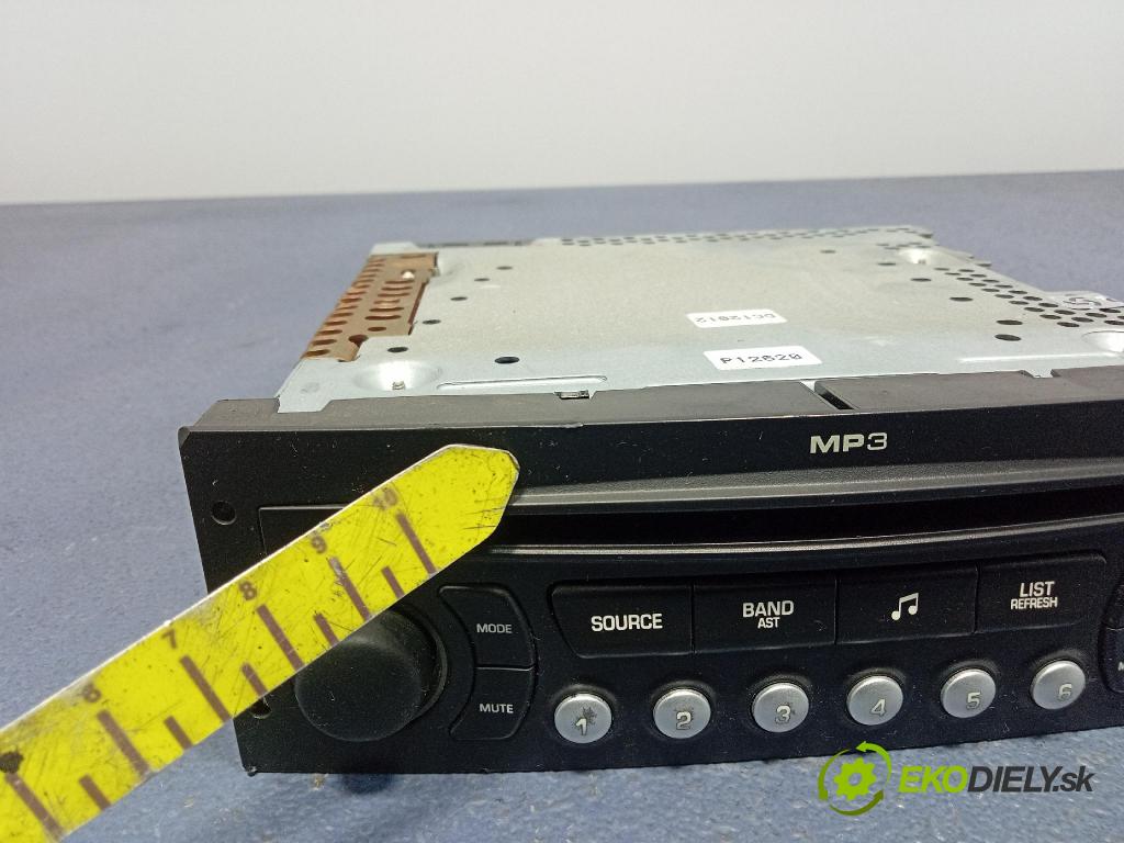 Citroen C4 picasso 2007 Radio I Navigácia: 96591777XT