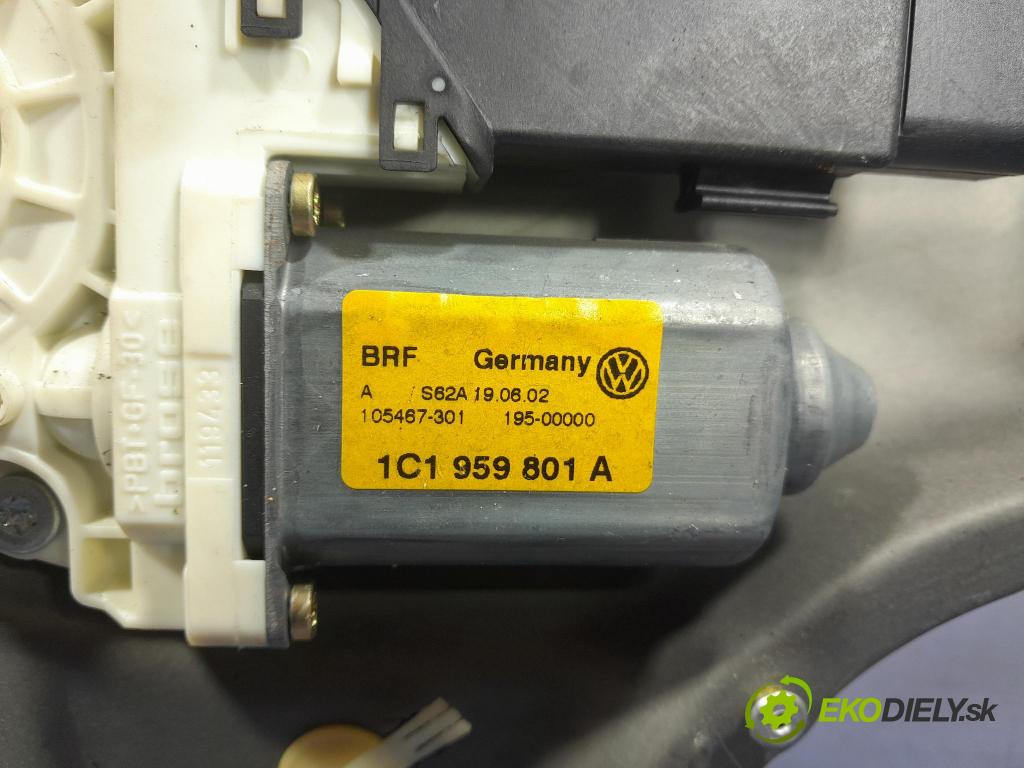 Vw Golf 2002 mechanizmus okna Okná: Predné Vľavo: 1J4837729AE
