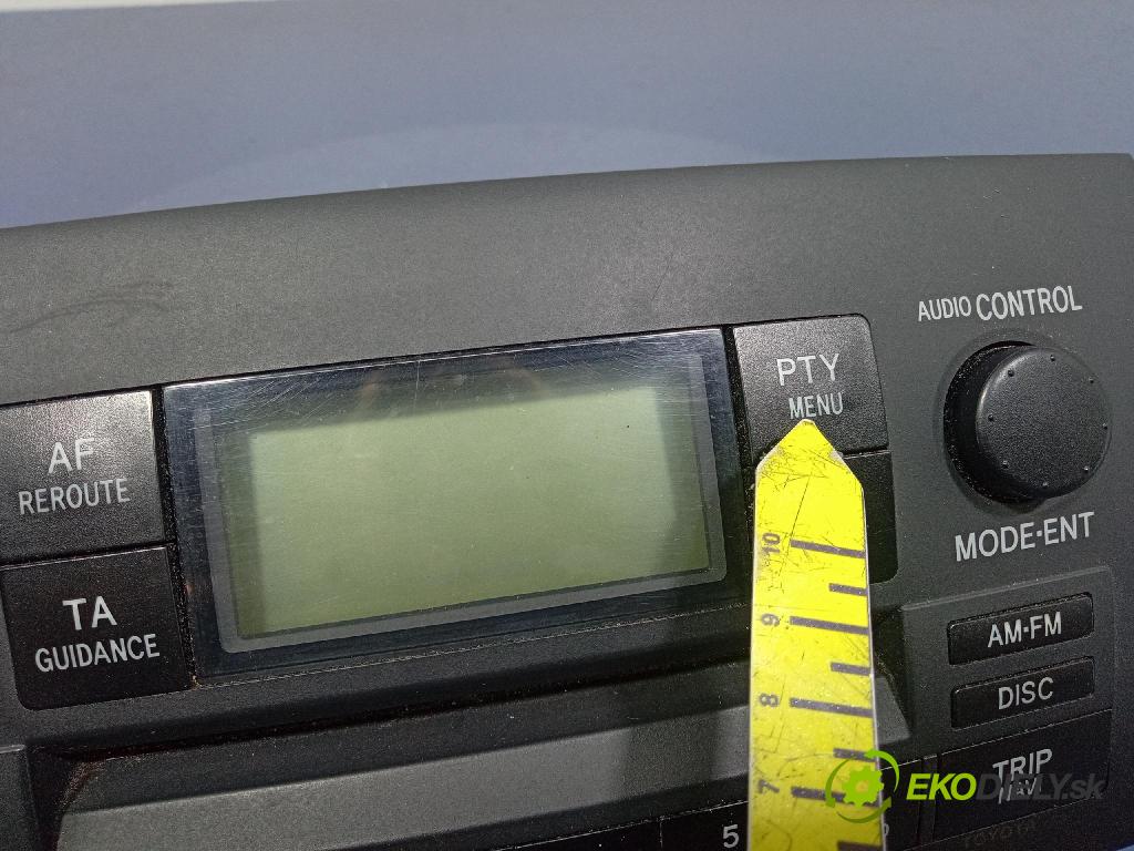 Toyota Verso 2003 Radio I Navigácia: 86120-02260