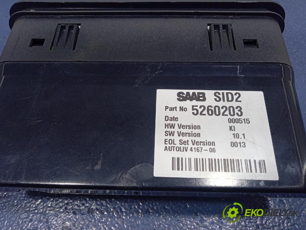 Saab 9-3 2000 Zobrazit: Rádio: / GPS 5260203