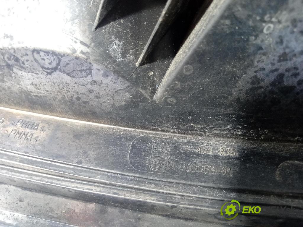 Opel Astra 2006 svetlo / reflektor zad ľavá Vonkajsia: 24451835