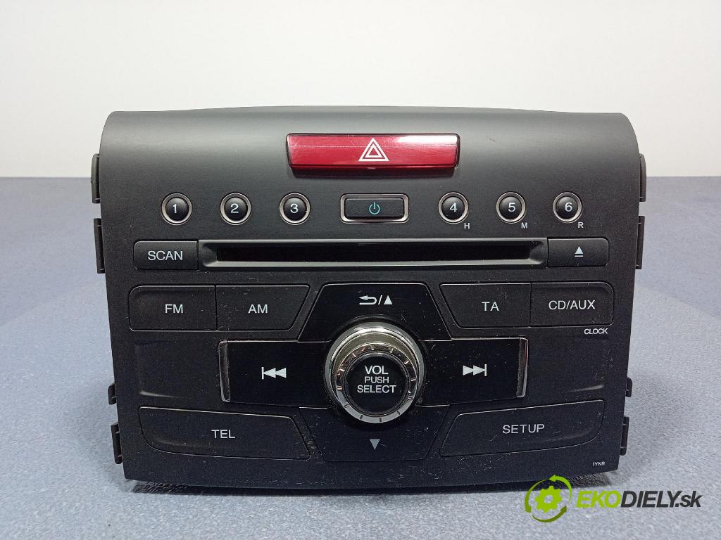 Honda Cr-v 2013 Radio I Navigácia: 39100-T1G-G111-M