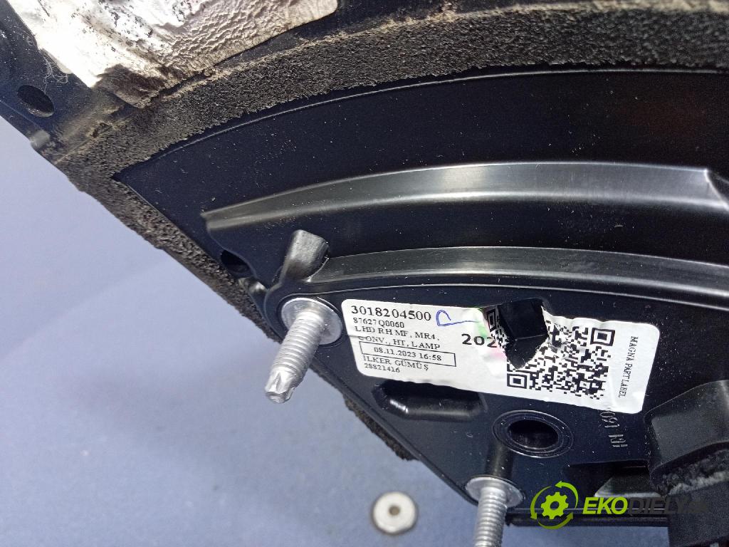 Hyundai Bayon 2023 zrkadlo pravé 87627Q0060