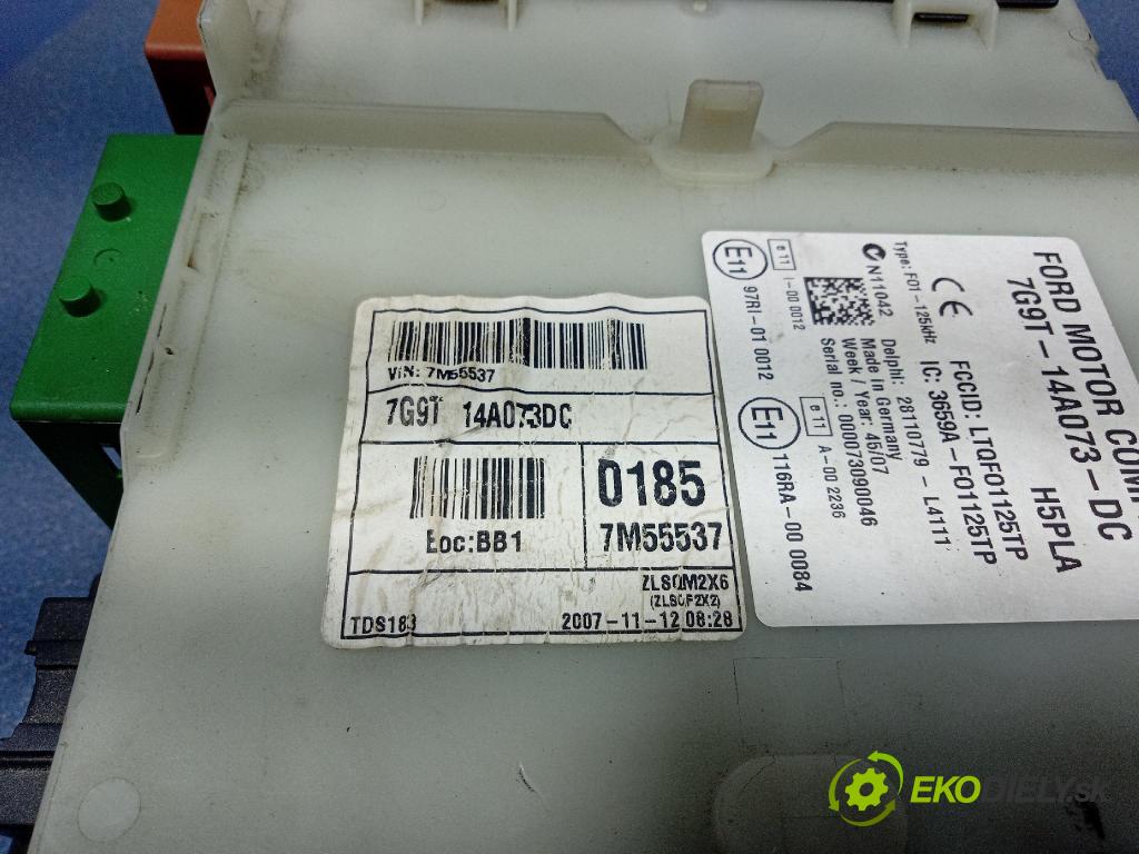 Ford Mondeo 2007 riadiaca jednotka Komfortu 7G9T-14A073-DC