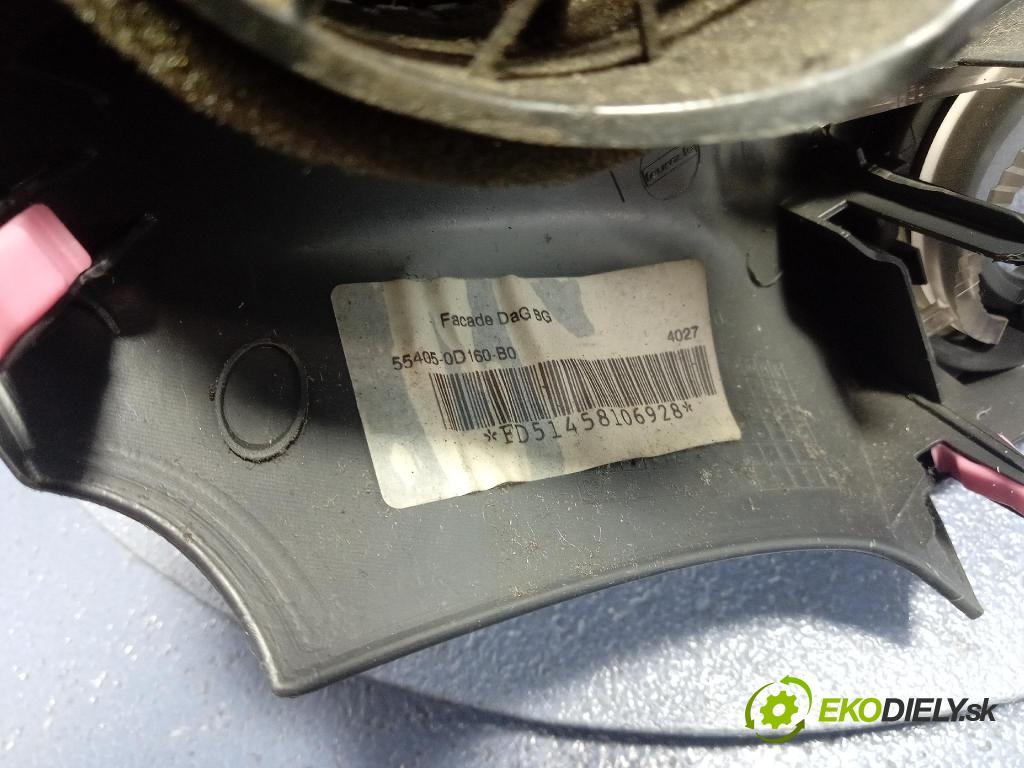 Toyota Yaris 2005 prepínač Klimatizácia: Prúd vzduchu: 55412-0D020