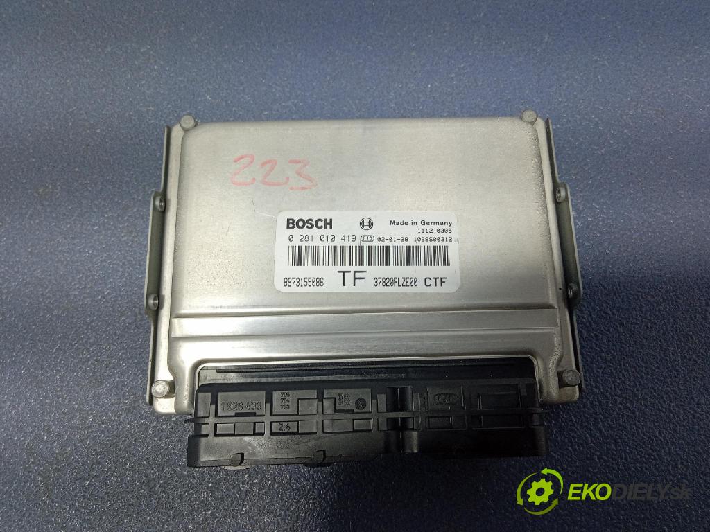 Honda Civic 2002 riadiaca jednotka Motor: 8973155086