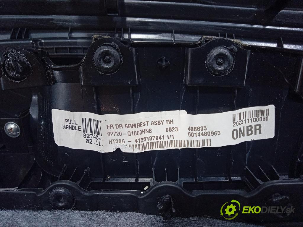 Hyundai Bayon 2023 Čalounictví: dvere Predné Prava: 82320Q0000