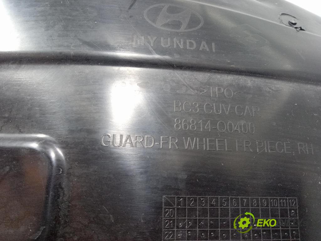 Hyundai Bayon 2023 Blatník: Plastové: Predné 86814Q0400