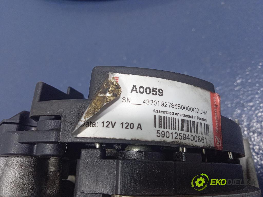 Audi A3 1.9 tdi 2001 Alternator 5901259400861
