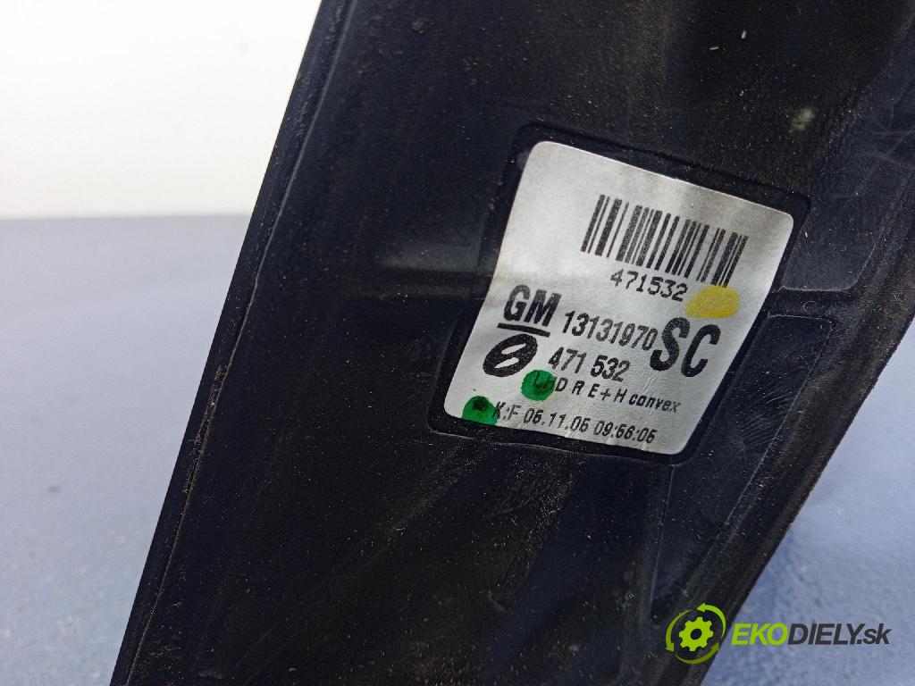 Opel Zafira 2005 zrkadlo pravé 13131970