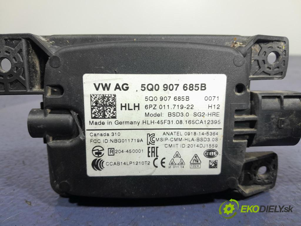 Skoda Superb 2016 Radar: 5Q0907685B