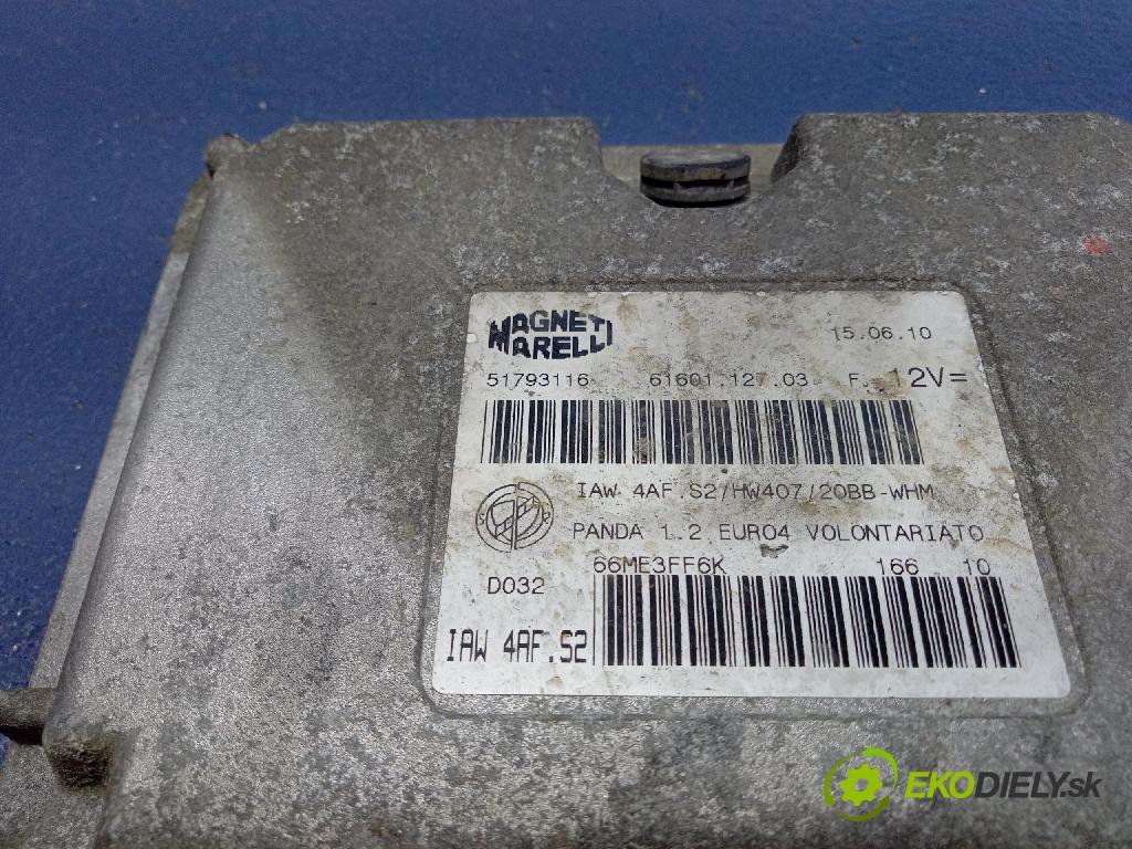 Fiat Panda van 2003 riadiaca jednotka Motor: 51793116