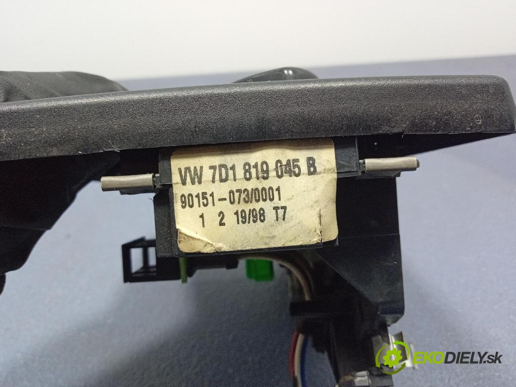 Vw Transporter 1998 prepínač Klimatizácia: Prúd vzduchu: 7D1819045B