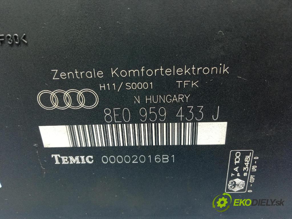 Audi A4 2000 riadiaca jednotka Komfortu 8E0959433J