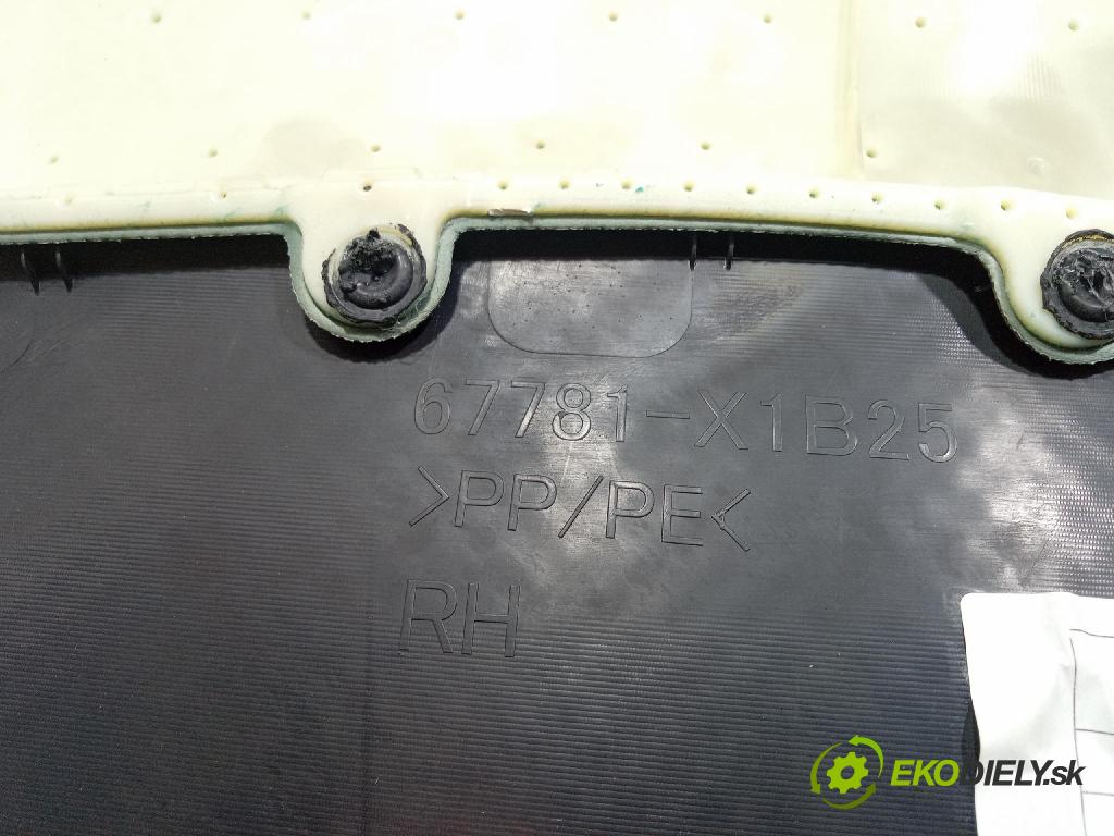 Toyota C-hr 2017 Čalounictví: dvere Predné Prava: 67611X1B24