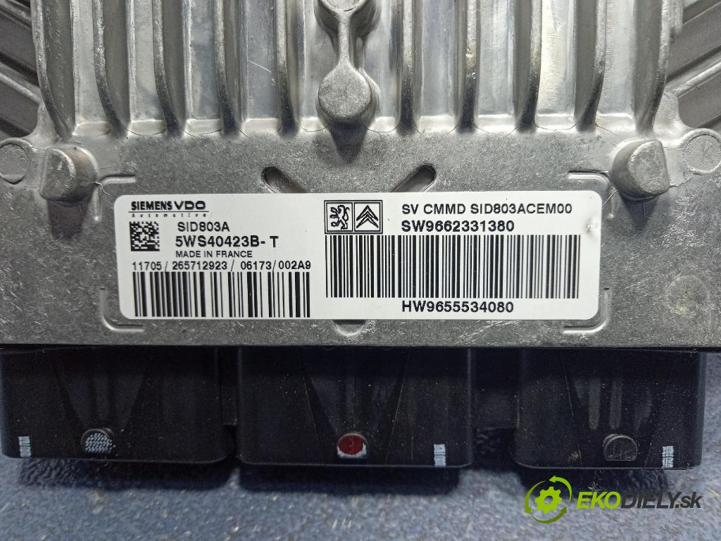 Peugeot 407 2006 riadiaca jednotka Motor: 9662331380
