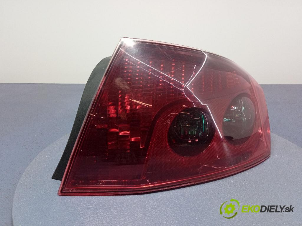 Peugeot 407 2006 svetlo / reflektor zad Prava: Vonkajsia: